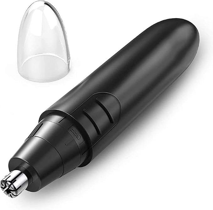 Nose Hair Trimmer Nose and Ear Hair Trimmer for Women Men Waterproof Nose Hair Remover Mute Nose Trimmer for Travel Hotel Bathroom Easy Cleansing