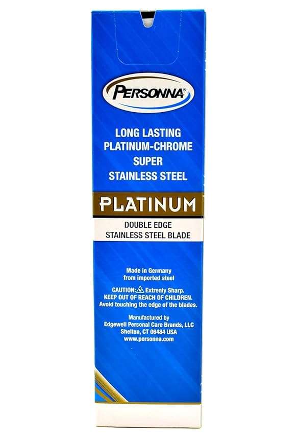 200 Personna Platinum Double Edge Razor Blades