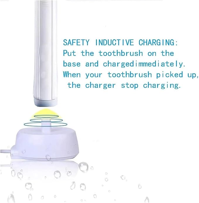 ReplacementCompatible For PhilipsSonicare Toothbrush Charger HX6100 Charging Base Flosser HX3000 / HX6000 / HX8000 / HX9000 Series Porta