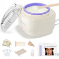 Mini Face Wax Kit for Women Facial Waxing Kit with 26 Wax Sticks 100g Waxing Beads Long-lasting Facial Hair Removal USB Fast Charging Smart Constant Temp Travel or Home Use