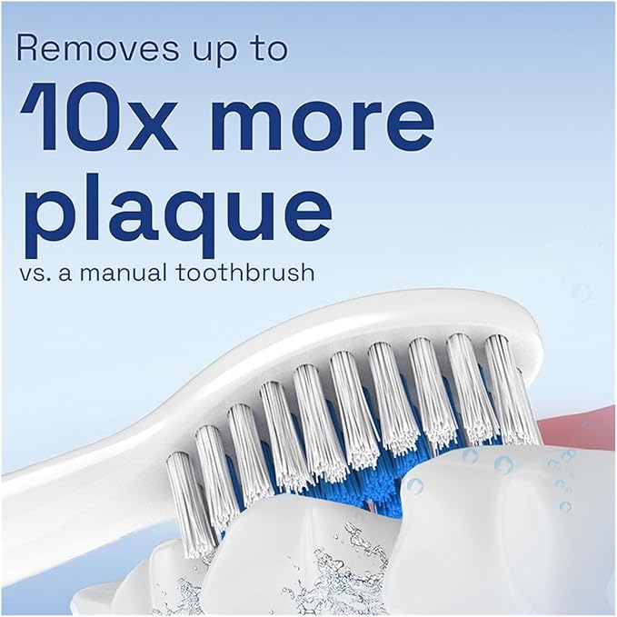 12/20 Pcs Soft Brush Heads Compatible with Electric Toothbrush Replacement Toothbrushes Head Refill for 1100 2100(White-20 Pcs)