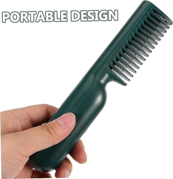 Beaupretty 5pcs USB Powered Hair Straightener Electric Heating Comb Hair Styling Tool for Friends Family