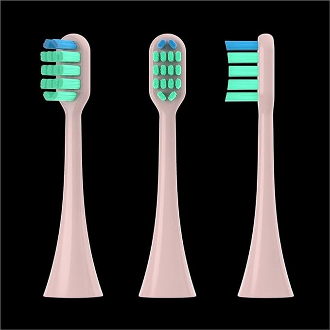Replacement Toothbrush Heads Compatible for EW-DC01/DC12/PDL54/PDP51/EW1031/DE92/WEW0980/DL40/DL75/DL82 Electric(Pink)