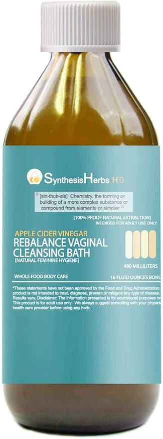 Apple Cider Vinegar Rebalance Vaginal Cleansing Bath (Odor Relief Deep Cleansing Action)