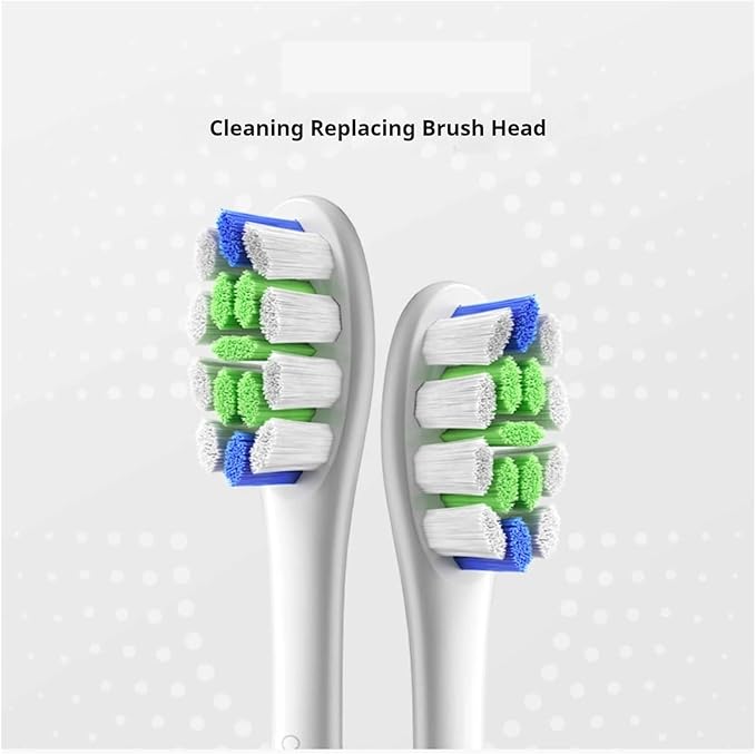 6 Pcs Replacement Brush Heads Compatible for Flow/X PRO Elite/X /F1/Z1/One/ Air2 Sonic Electric Toothbrush Nozzles