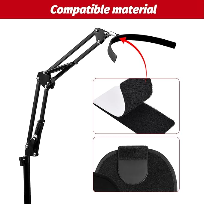 Red Light Therapy Stand Light Therapy Stand Angle Height Adjustable Holder Install the Light Therapy Pad on the StandYou can use it on the Whole Body