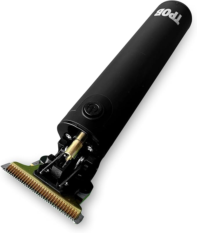 TPOB Ghost Beard Trimmer Hair Clippers for Men Professional Hair Trimmer Zero Gapped T-Blade Trimmer Cordless Rechargeable Edgers Clippers Electric Beard Trimmer Shaver (Ghost Blackout)