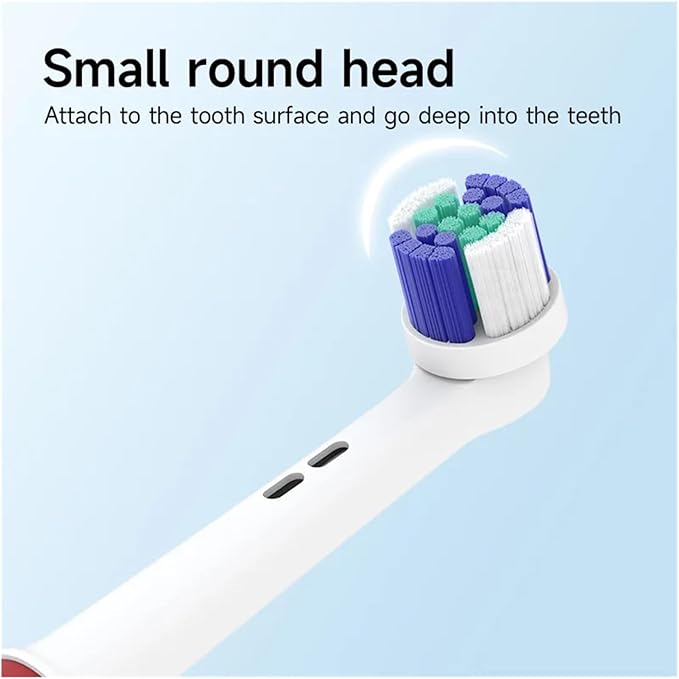 Oral Electric Toothbrush Head P2/4000/3757/d12/3766 Compatible For OLB Replacement Head Universal(17X4 and 17Xs4)