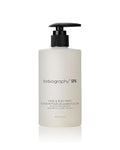 Bodyography Spa Hand &amp Body Wash Vanilla Sea Salt &amp Bourbon Fragrance 10 oz | Luxurious Vegan Cleanser &amp Bubble Bath | Hydrating Paraben-Free Gluten-Free Daily Body Care