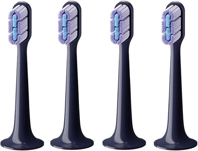 Compatibility for XIAOMI MIJIA Sonic Electric Toothbrush Head T100 T200 T200C T300 T301 T302 T500 T700 Replacement Heads(Mijia T700 4PCS)
