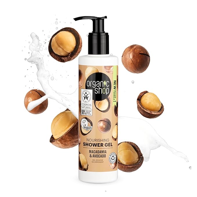 Organic Shop Shower Gel Nourishing Macadamia &amp Avocado 280ml