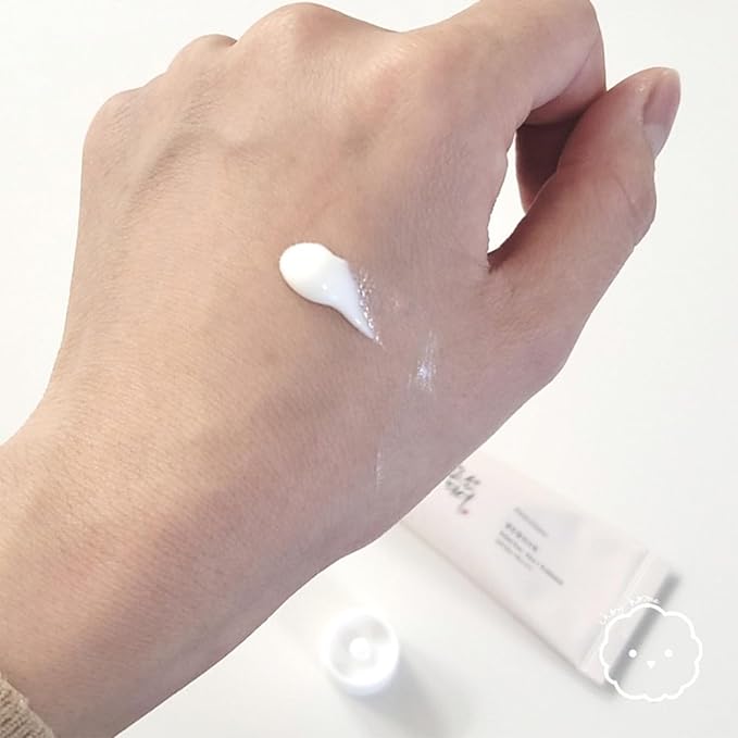 Organic Korean sunscreen SPF50+ PA++++ Riceand Probiotics | Korean Skin Care Solution for All Skin TypesNourishing Skin Protection and UV Def