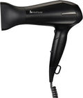 Newhouse 125V 1875-Watt Foldable Hair Dryer with Spiral Cord NHHD-001-FS Compact Foldable Hair Blow Dryer Low-Noise Ionic Hair Dryer ETL Certified for Hospitality and Residential Use