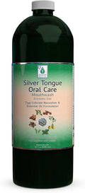 Silver Tongue Oral Care - All Natural Colloidal Silver Mouthwash 32 fl oz