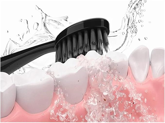 Replacement Electric Toothbrush Heads 10PCS Whiting Bamboo Charcoal Brush Heads Compatible for Burst Seago S9(20pcs)