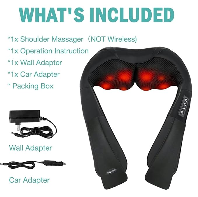 Shiatsu Neck and Back Heat Massager