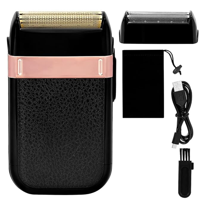 Men's Shaver Clipper Electric Shaver Men's Razor Beard Trimmer Shaver For Men Portable Shaving Machine Hair Clipper Facial Epilator (Color : Black no box)