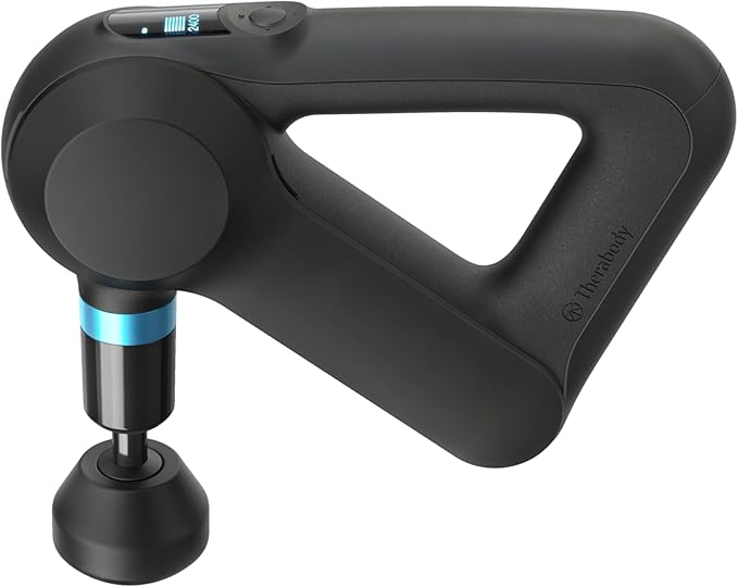 TheraGun Therabody Elite (5th Generation) - Handheld Deep Tissue Massage Gun - Bluetooth Enabled Percussion &amp Personal Massager for Pain Relief in Neck Back Leg Hand Shoulder and Foot