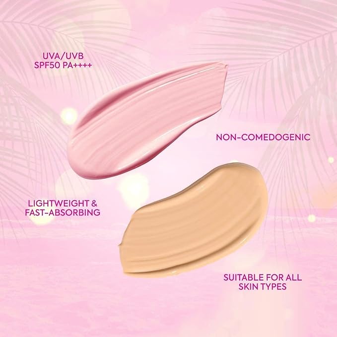 HikariSkinEssentials Ultrafresh and Sun Perfect Sunscreen Set SPF 50 PA+++ Daily Protection Gel-Cream Tinted Formula