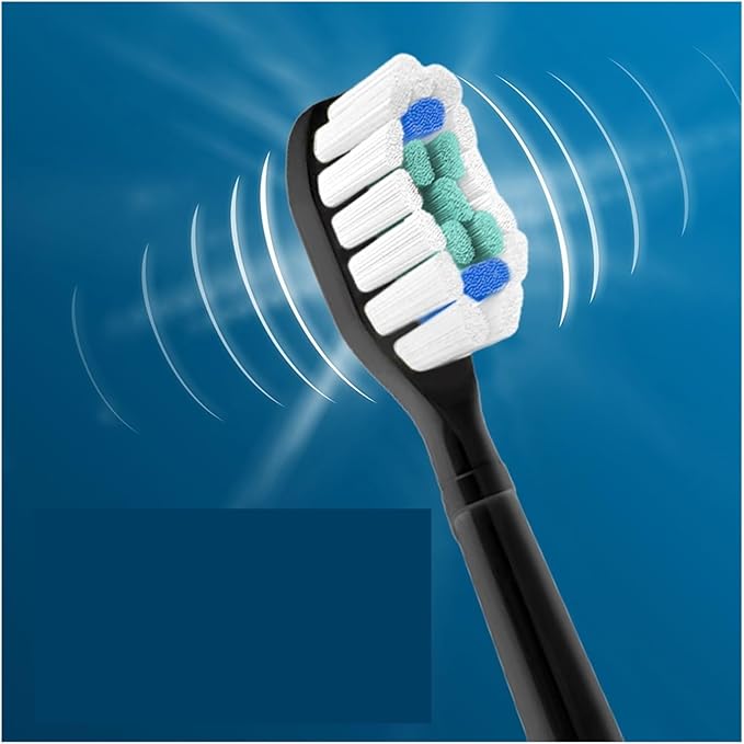 Replacement Toothbrush Heads Compatible for Philips Hx6920 4100 2 Series Sonicare Diamond Electric Brush Heads(White-12 Pcs)