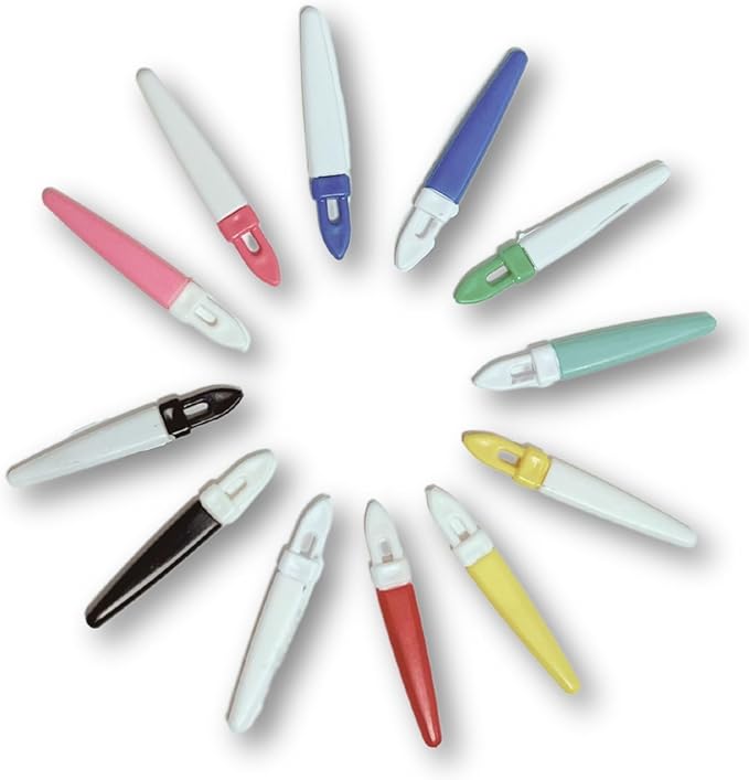 Original Perma Pic Reusable Toothpicks (12-Pack) - Flossing Alternative Portable &amp Travel-Ready Easy Clean Durable Picks for Oral Hygiene on-the-Go