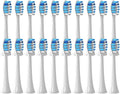 Brush Heads Compatible for with Philips Sonicare Tips Soft Dupont Nozzles Vacuum Sealed Packaged Hx3/6/8/9 Series General(20pcs Blue)