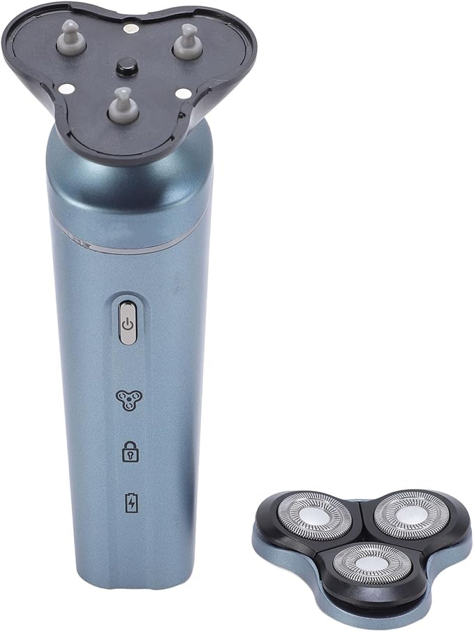 Electric Razors for Men 3 in 1 Rechargeable Electric Shaver with Sideburns and Nose Hair Trimmer Portable Travel Trimmer Face Shaver for Men