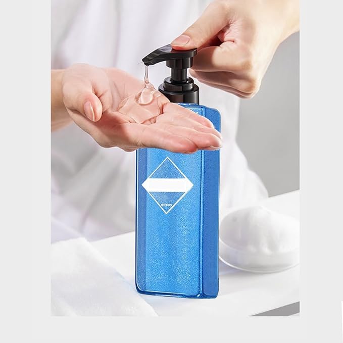 Quatrel Aquablue Body WashBody Wash Men MoisturizingDeep Cleansing Pore Care Moisturization (1pcs)