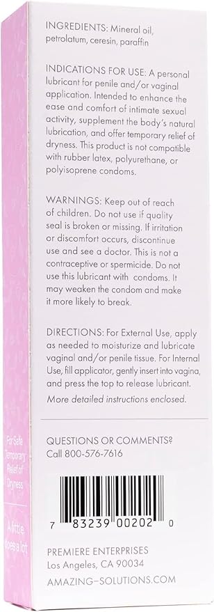 Crème De La Femme Daily Vaginal Moisturizing Cream for Long-Lasting Relief from Feminine Dryness Chemical &amp Hormone Free Fragrance-Free Also a Hydrating Intimate Lubricant for Men and Women – 6