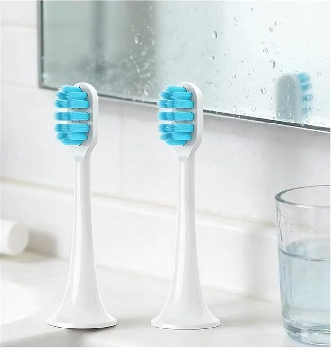 Compatibility for T500/T500C Replacement Toothbrush Heads for T500 Soft Bristle Brush Adult Portable Man Woman(Blue -16pcs)