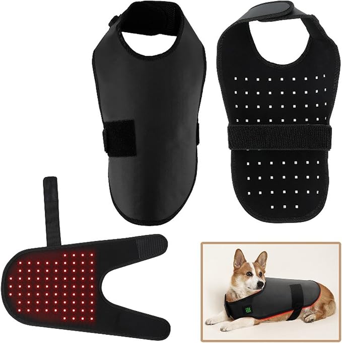 LED Red Light Therapy Device for Dog Pets Near Infrared Therapy Wrap Portable Deep Light Therapy for Dog Muscle Recovery