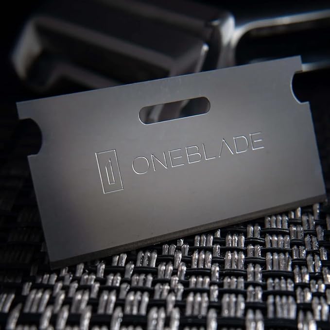 OneBlade HiCarbon SE Safety Razor Blades - Replacement Blades for OneBlade Element Genesis Dawn Core and Hybrid Razor - Single Edge Blade for Shaving