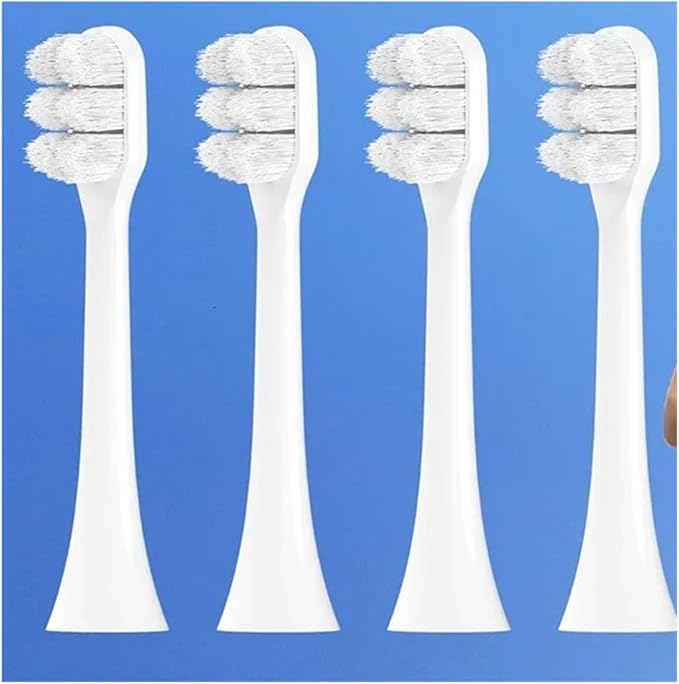6 Pcs Soft Replacement Brush Heads Compatible with Sonicare Toothbrush 4100/6100/1100/2100/5300/5100/7500