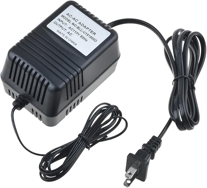 AC AC Adapter Charger Compatible with Back 2 Life Back Massager Model BL2002 Power Supply