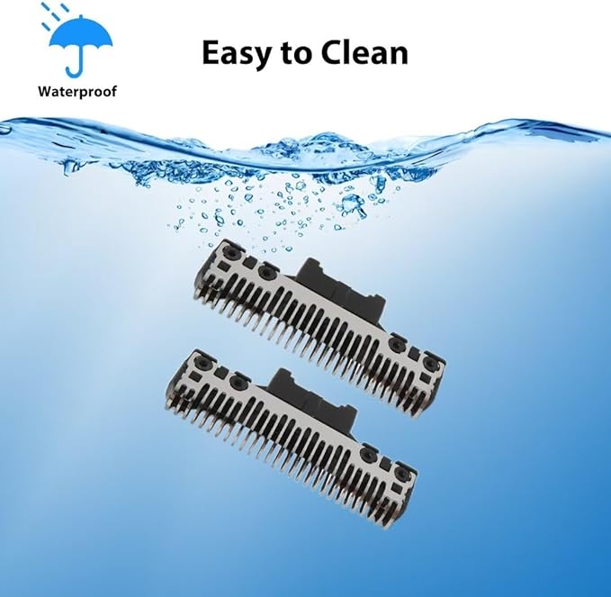 2pcs 2023 New Version Shaver Cutter Blades WES9075P for Panasonic Shaver Foil ES7026 ES7027 ES7801