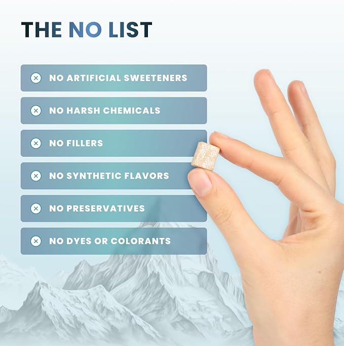Larineco Remineralizing Gum with Nano Hydroxyapatite &amp Xylitol – Sugar-Free Xylitol Gum – Plastic-Free Dye-Free Aspartame-Free – Natural Base – 36 Pieces Mastic Mint