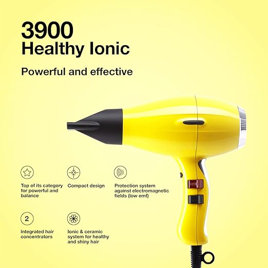 Elchim 3900 Healthy &amp Light Ionic Professional Dryers Lightweight with 2 Concentrators Included Multiple Color Options