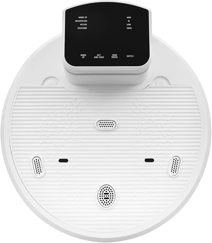 Body Dryer After Shower 1400W Body Care Dryer Heater Blowdryer Foot Touch Ionic Air Dryers System with Pre-Warm Anti-Slip Foot Pad and Intelligent Touch Screen for Home and Bathroom