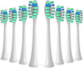 4-16Pcs Replacement Toothbrush Heads Plaque Defence Electric Toothbrush Head Toothbrush Brush Head(8pcs Green)