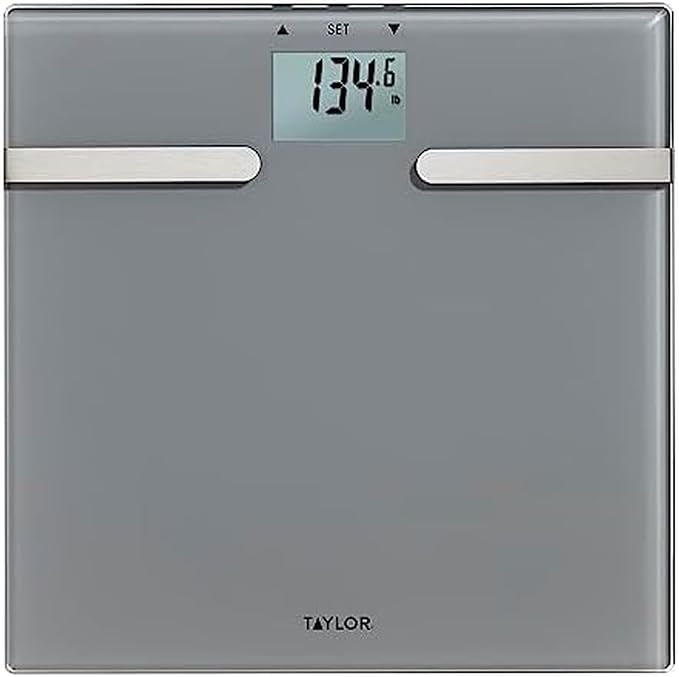 Taylor BIA Digital Bathroom Scale Charcoal Grey (5282622)