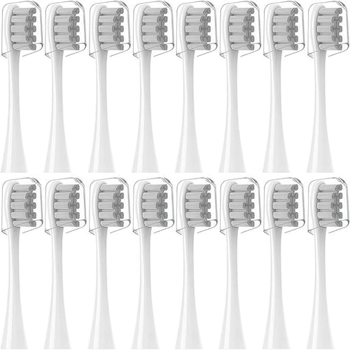 16pieces Replacement Brush Heads Compatible with Oclean SonicX/X Pro/ Z1/ SE / F1 / One / PW01/03/05/07/09 P5 Electric Toothbrush Heads(16 Blue)