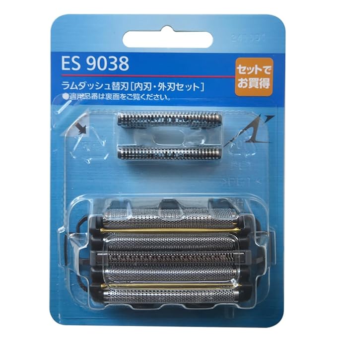Updated Electric Shaver Head ES9038 Blade Replacement Fits for Panasonic ES-CLV8B ES-CLV8C ES-CLV7A ES-CLV7B ES-CLV7C &amp Also for ARC 5 Blade Shavers All Models(Replaces for ES9036)