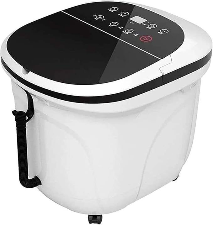 Foot Spa/Bath Massager with Heat Digital Temperature Control 4 Masssage Rollers Soothe and Comfort Feet Automatic Electric Massage Footbath Constant Temperature Heating Household Footbath