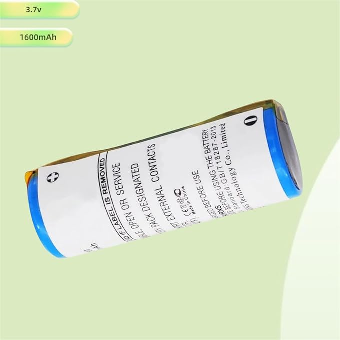 3.7V 1600mAh 15038 Li-ion Replacement Battery. Compatible for Philips 8894XL Electric Shaver