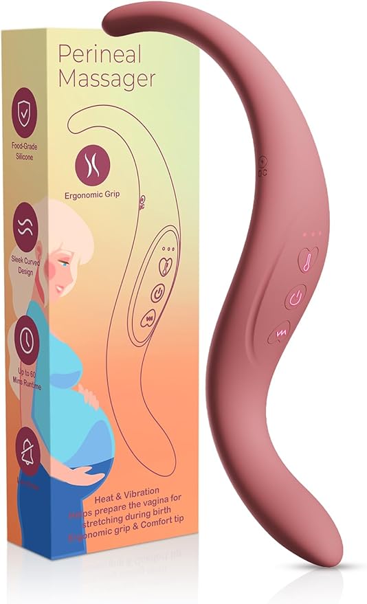Female Personal Massager - Women Private Care Toolwith 10 Vibration and 3 HeatingRose Vibrating can Relax Pelvic Floor Muscles and Awaken Internal Tissue VitalityPrenatal and Postpartum Essentials