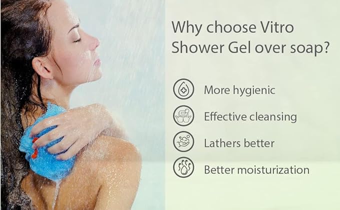 The Vitro. Aloe Vera Shower Gel | Hydrating &amp Nourishing Body Wash with Aloe Vera Glycerin &amp Honey | 500 ml