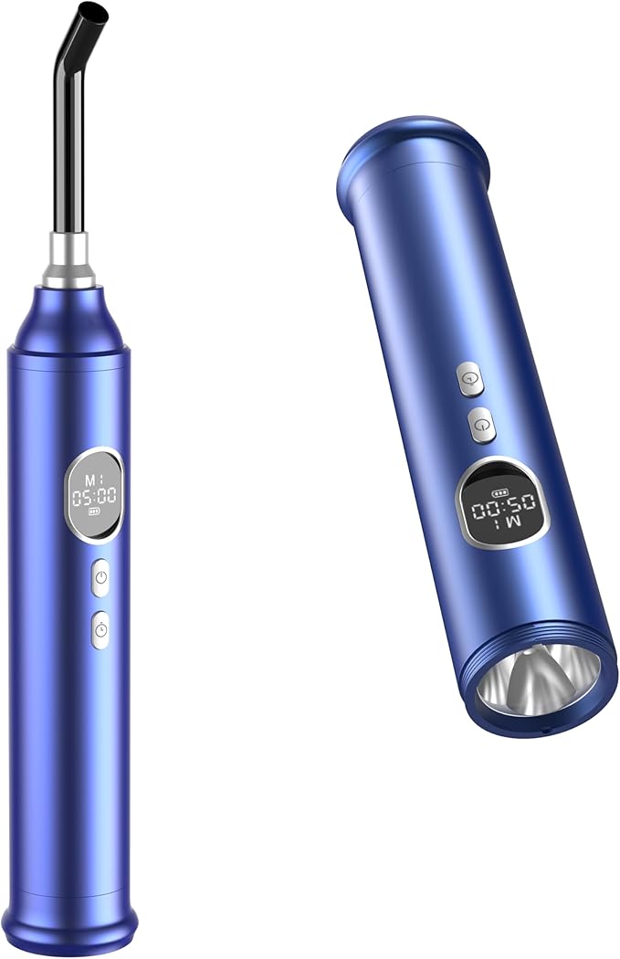 Red Light Therapy Device with Timer and 4 Modes Dark Blue