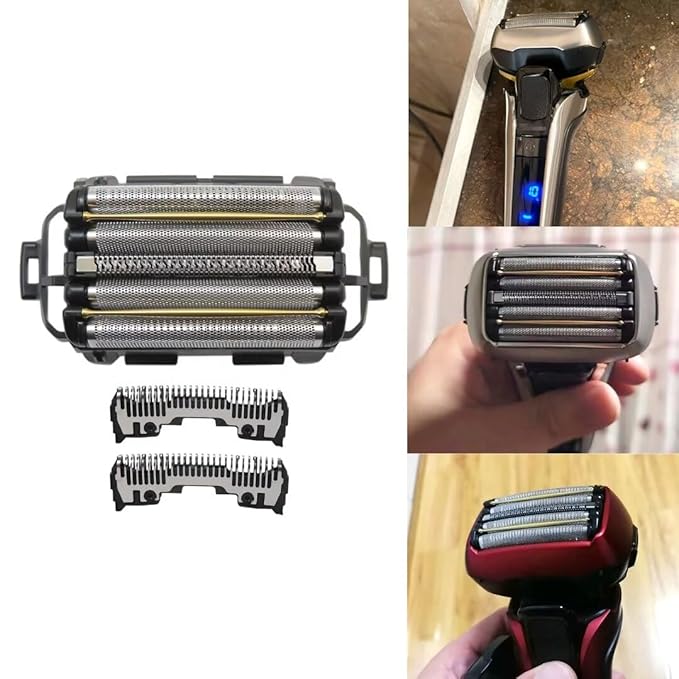 2024 Upgraded A-RC-5 ES9181 F/S Shaver Razor Blade Foil&amp Inner Blade 5 Flute for Panasonic ES-CLV5G-K/ES-CLV5U-A/ES-LV5G-K/ES-CLV7G-T/ES-CLV7U-A