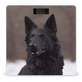 Black German Shepherd Smart Scale for Body Weight Accurate Bathroom Scale with LED Display Digital Weight Scales Weighing Machine High Precision Scales for Bath Home