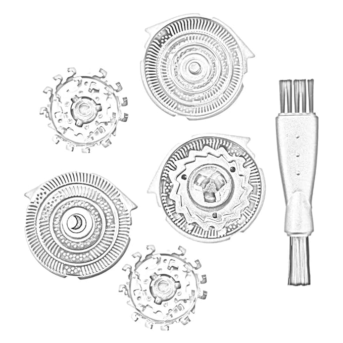 JRSMART 3Pcs Shaver Replacement Head Blades for Phi&amplips Norel&ampco 8140XL 8150XL 8160XL 8170XL 8171 8175